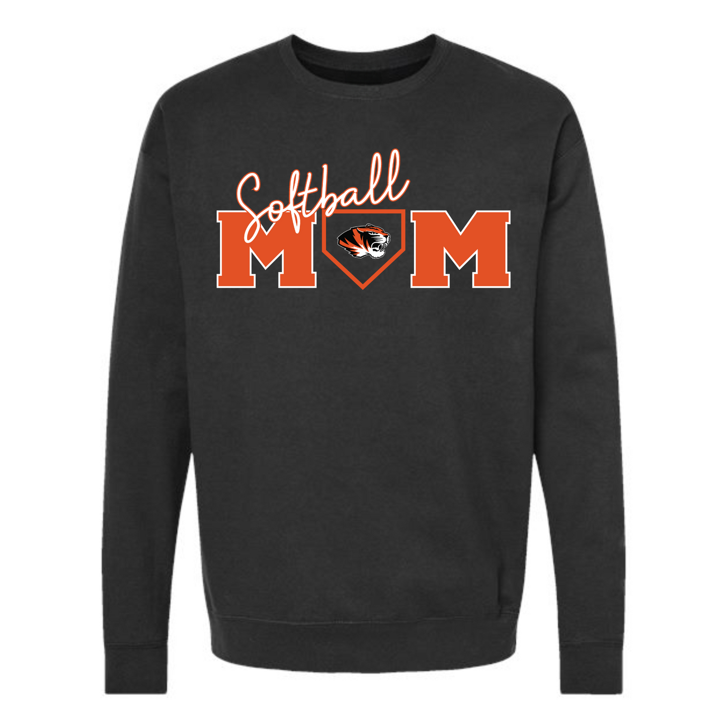 Tigers Softball Mom Crewneck