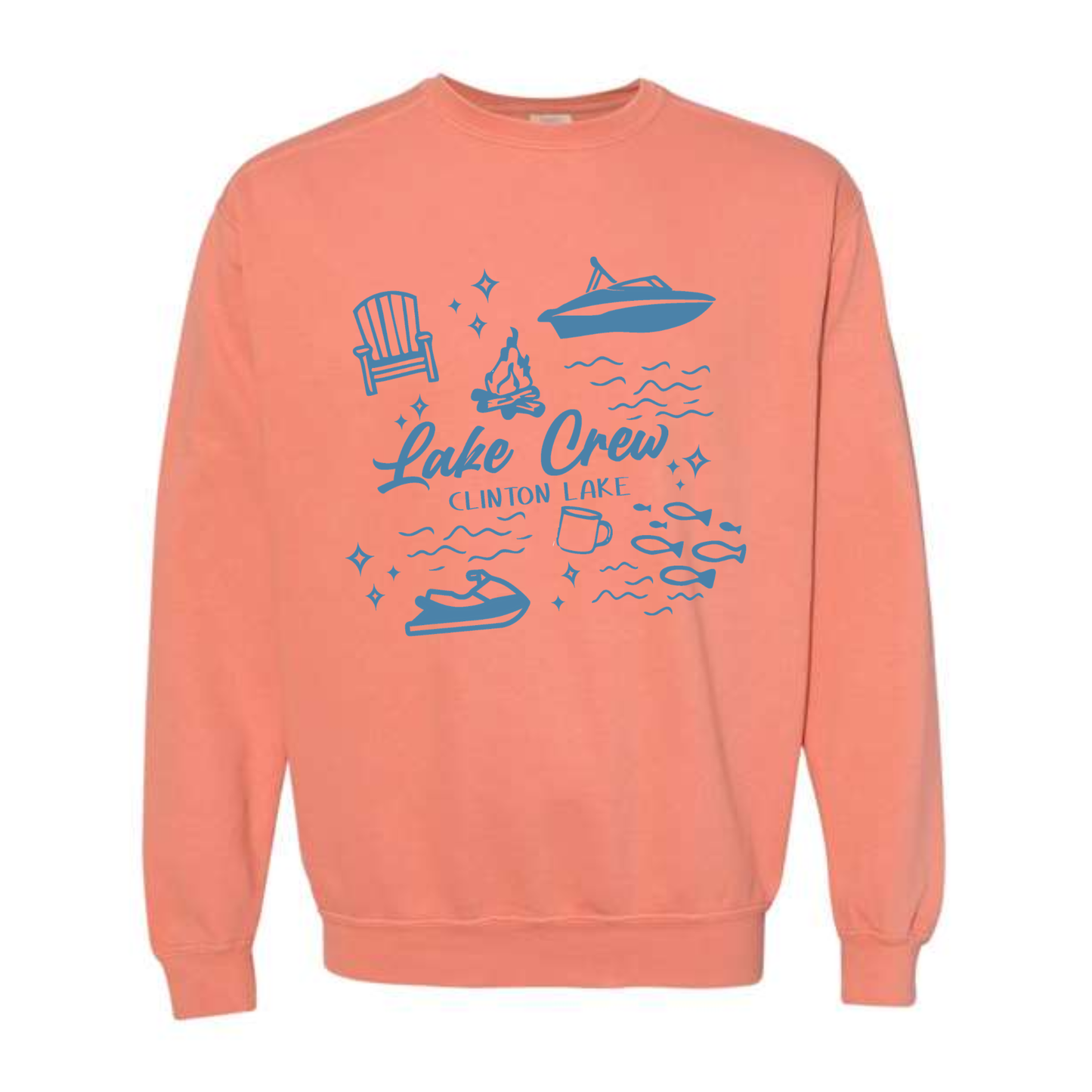 Lake Crew Clinton Lake Crewneck Sweatshirt