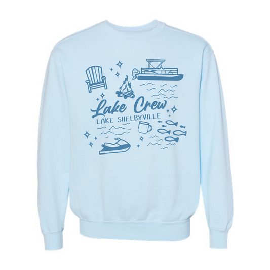 Lake Crew Lake Shelbyville Crewneck Sweatshirt