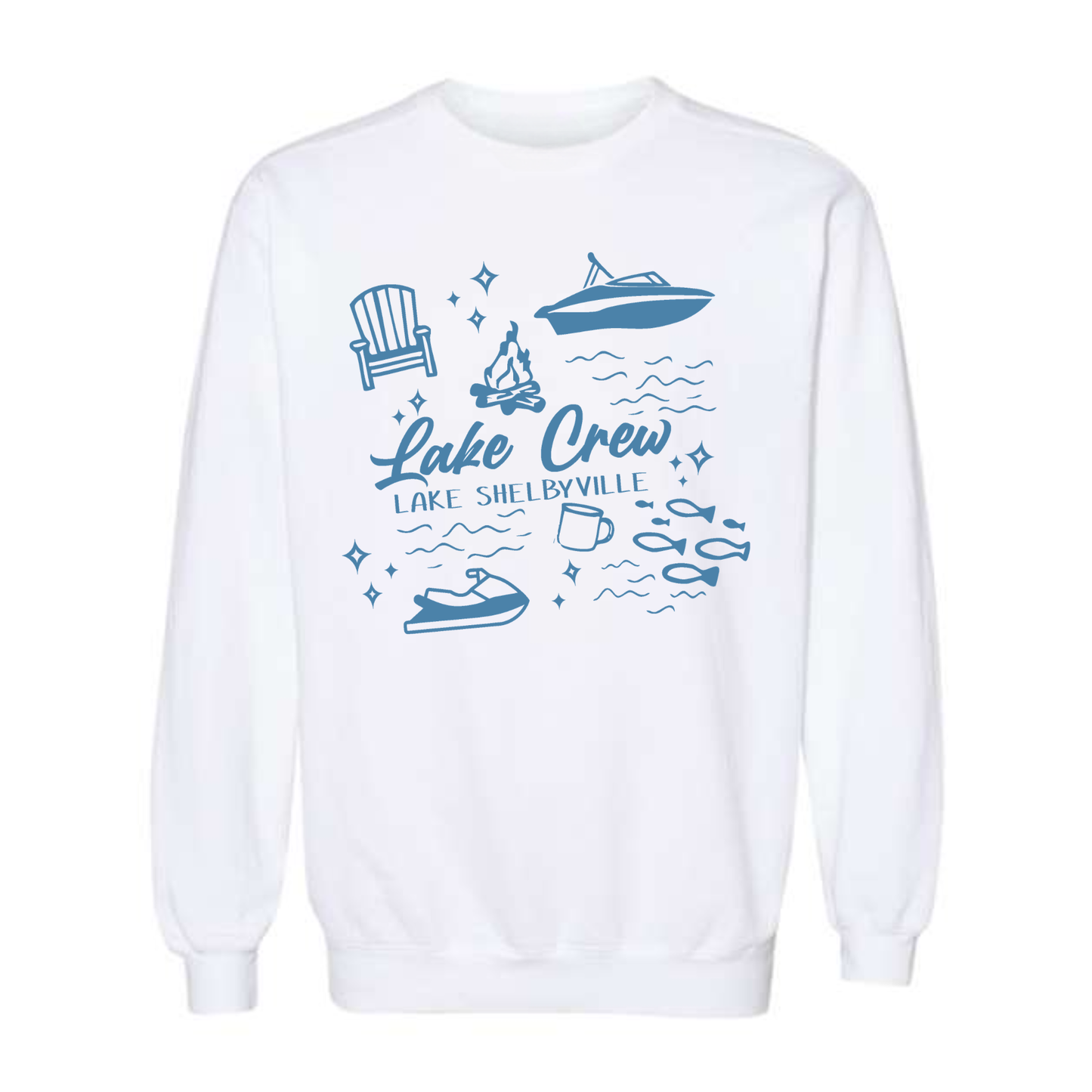 Lake Crew Lake Shelbyville Crewneck Sweatshirt