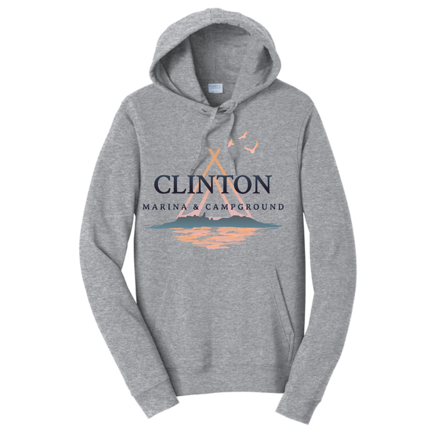 Clinton Marina & Campground Hooded Sweatshirt