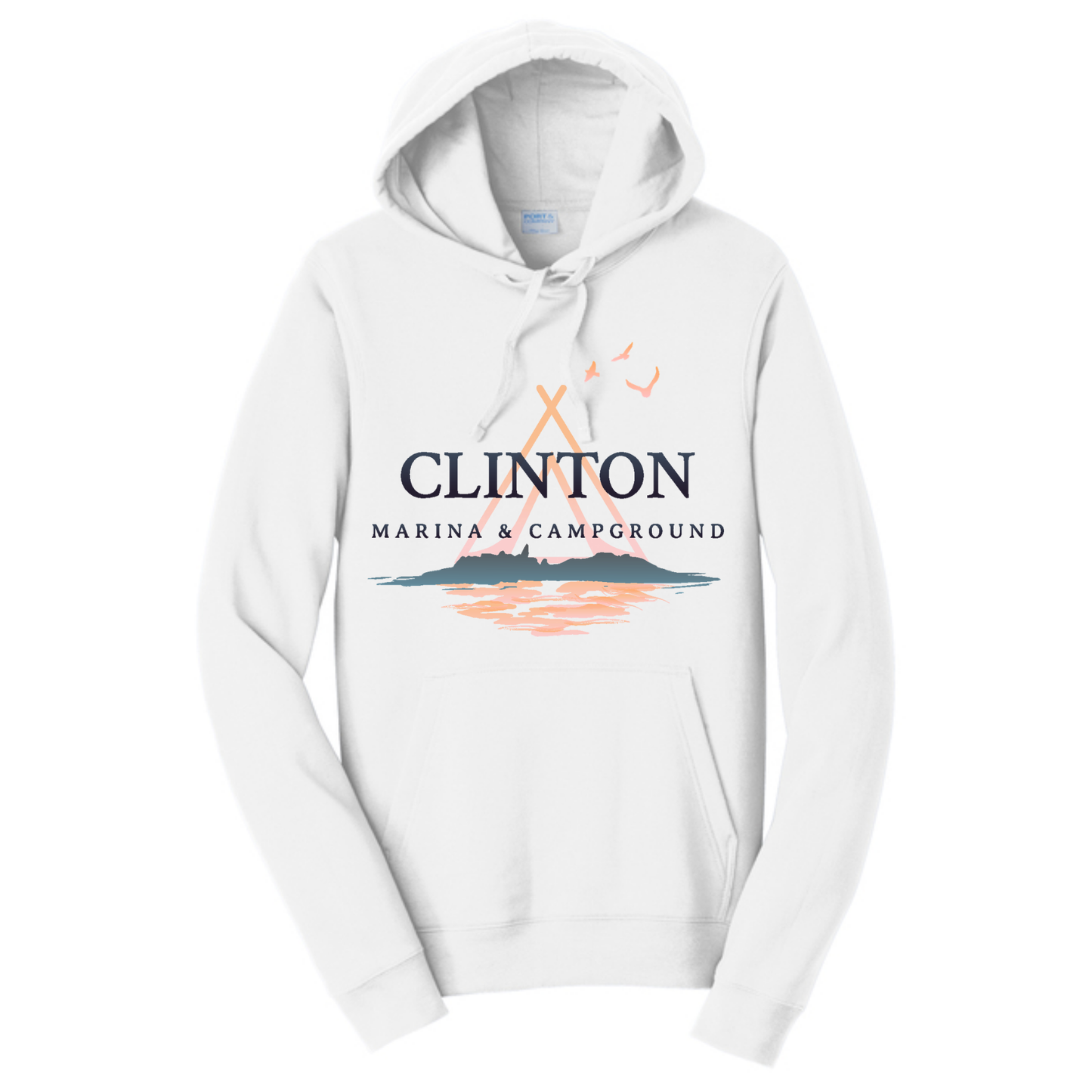 Clinton Marina & Campground Hooded Sweatshirt