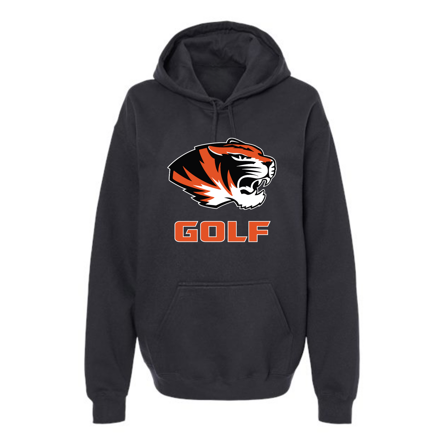 Tigers Golf Long Hooded Sweatshirt