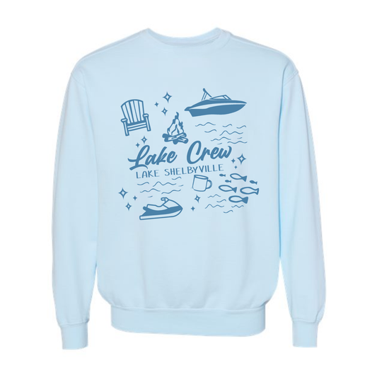 Lake Crew Lake Shelbyville Crewneck Sweatshirt