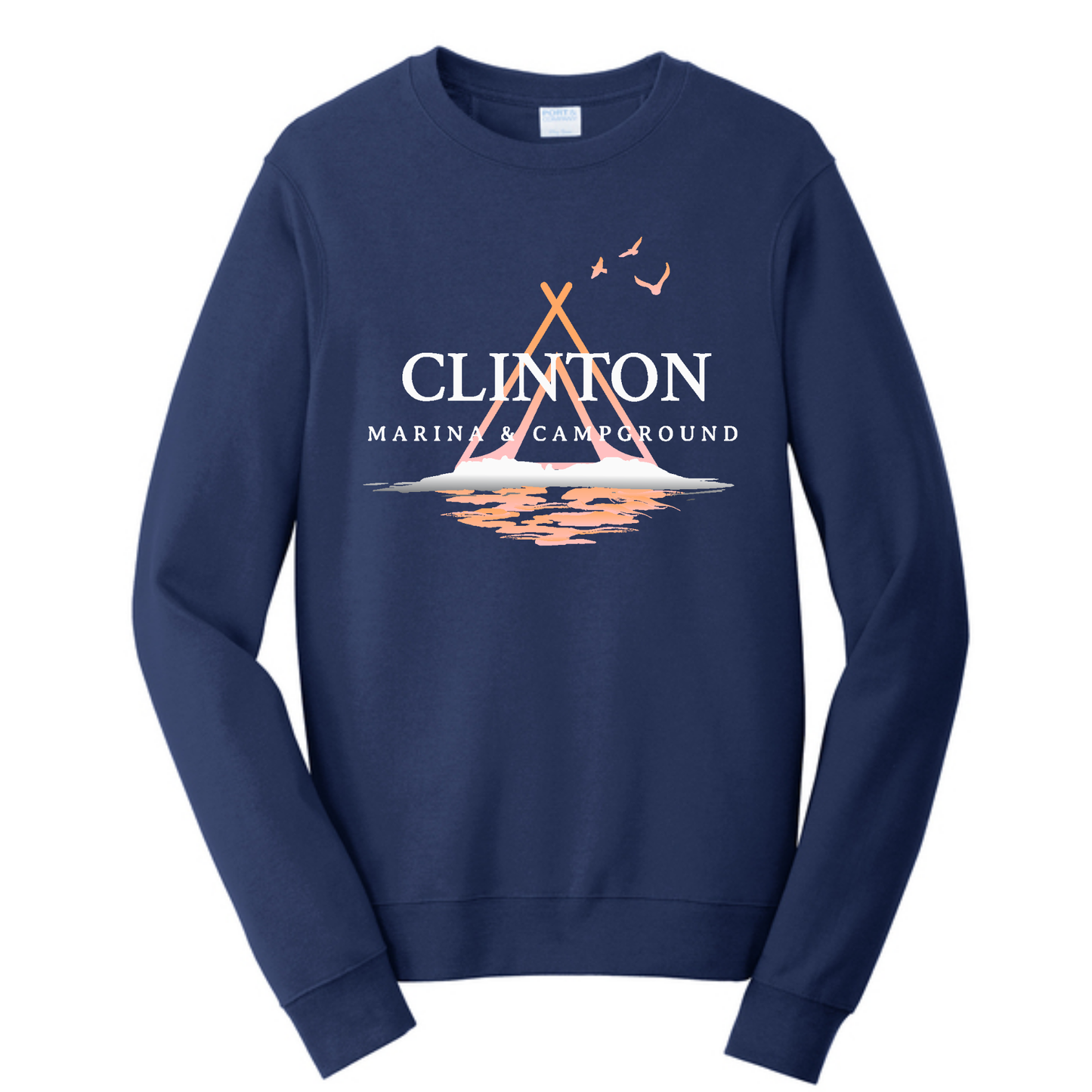 Clinton Marina & Campground Crewneck Sweatshirt