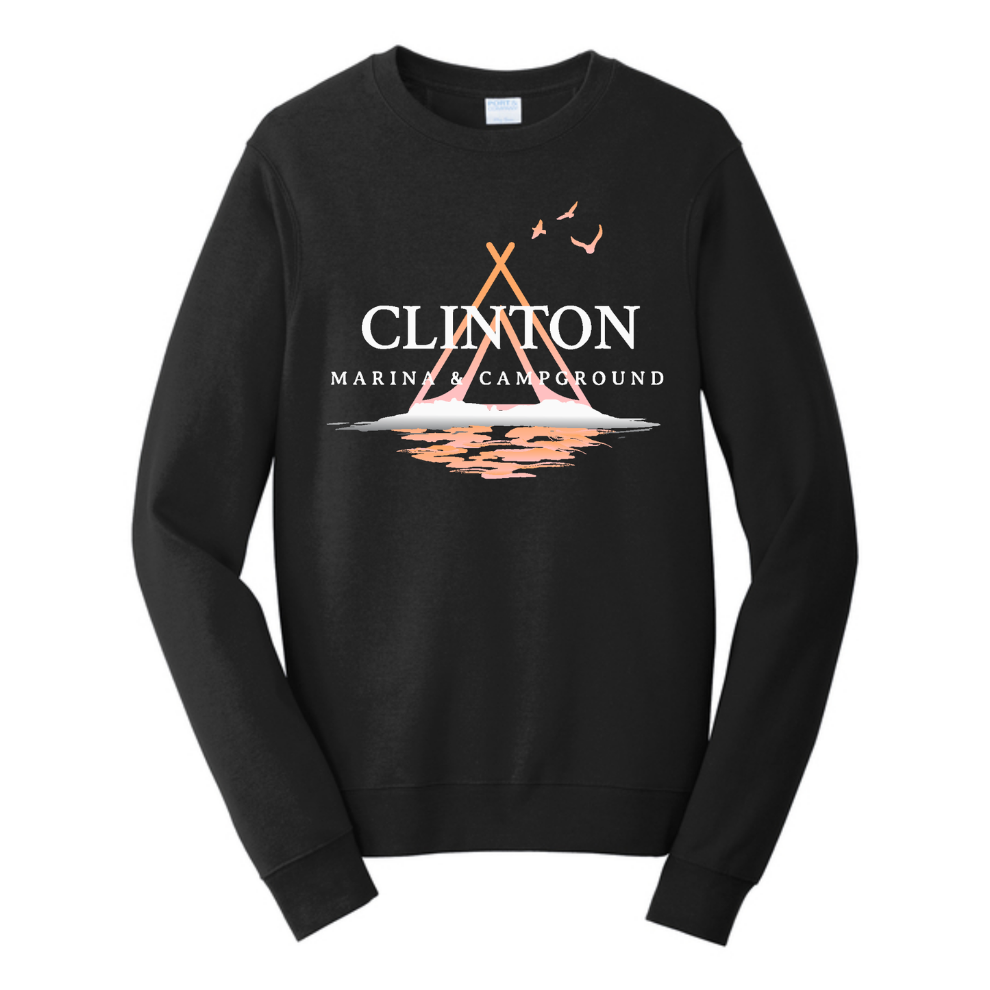 Clinton Marina & Campground Crewneck Sweatshirt