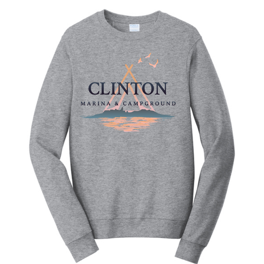 Clinton Marina & Campground Crewneck Sweatshirt