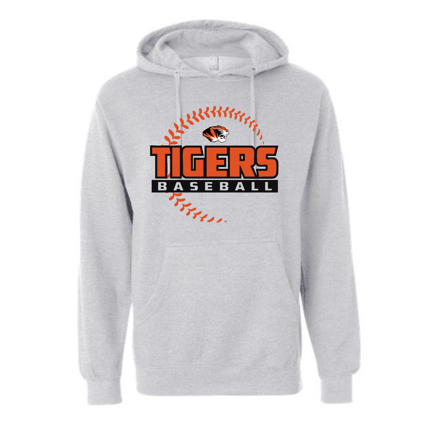 Tigers Baseball Hooded Sweatshirt