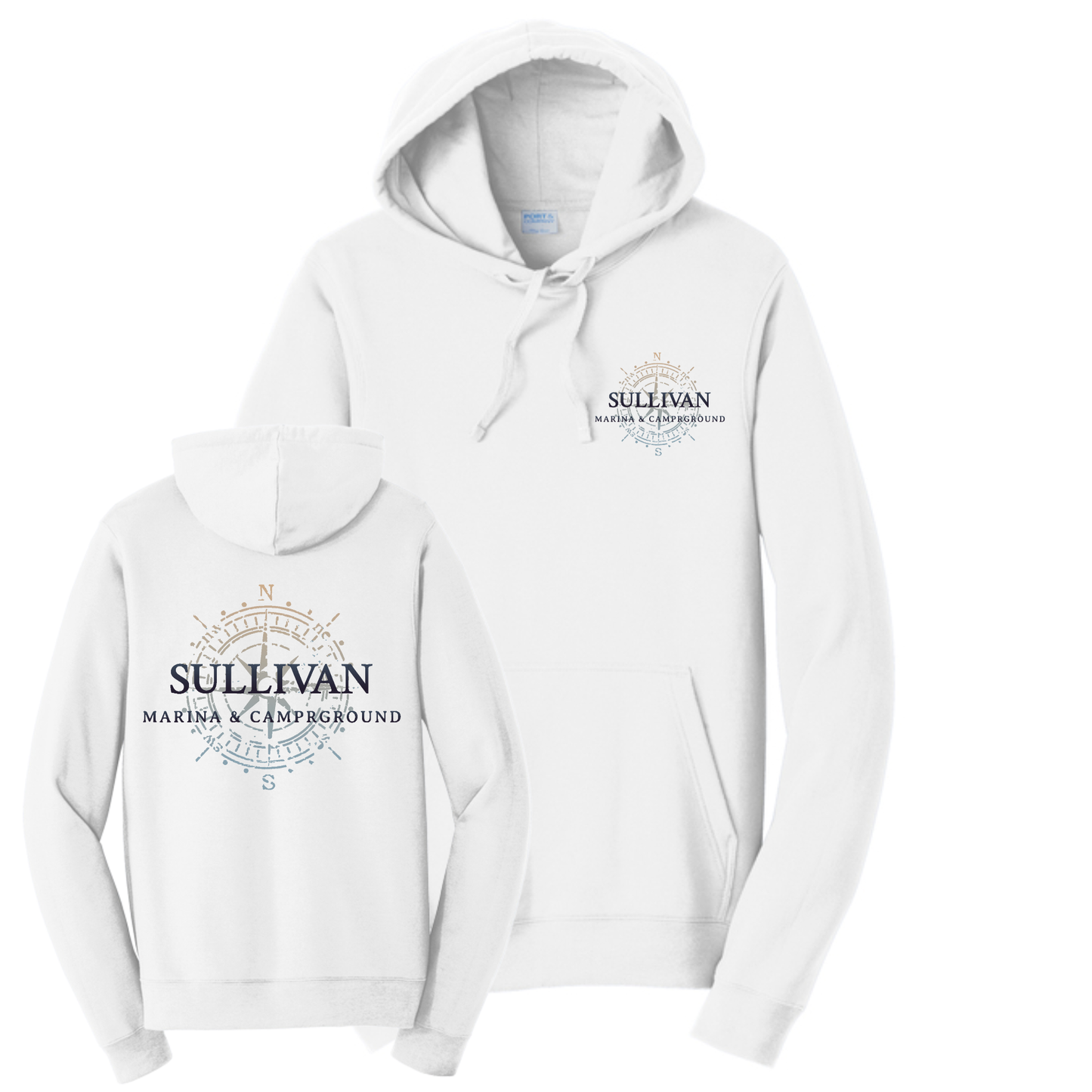 Sullivan Hooded Sweatshirt Front/Back