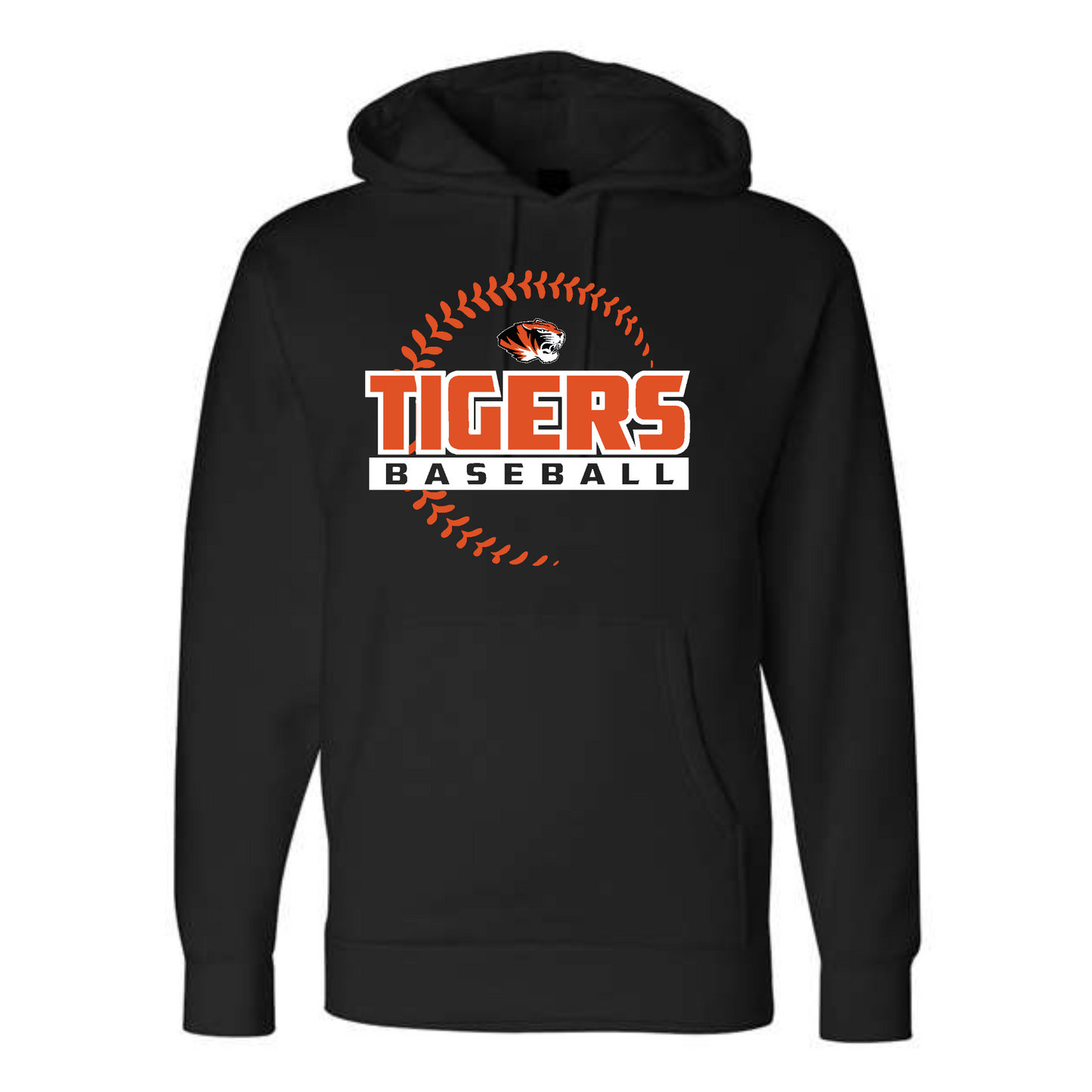 Tigers Baseball Hooded Sweatshirt