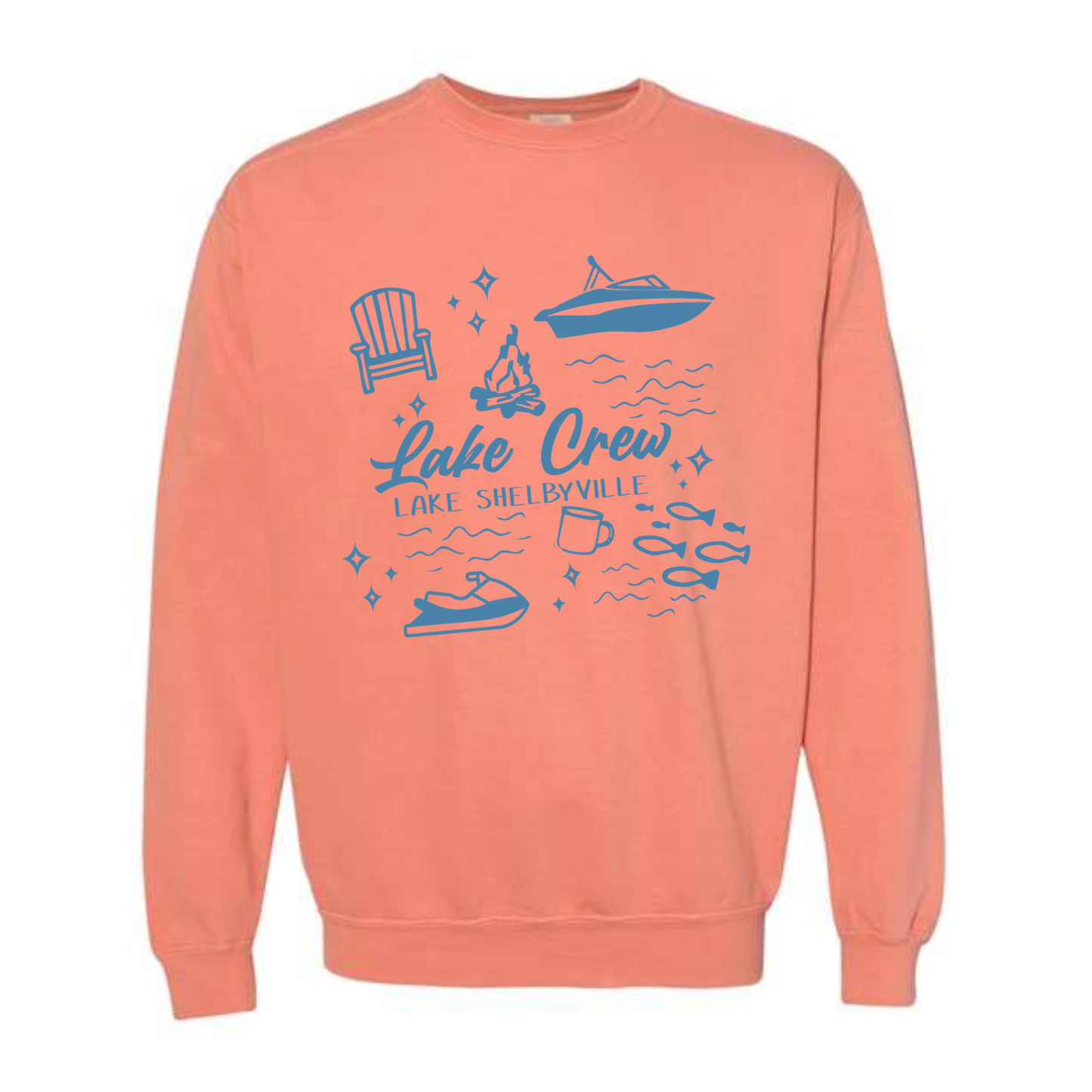 Lake Crew Lake Shelbyville Crewneck Sweatshirt
