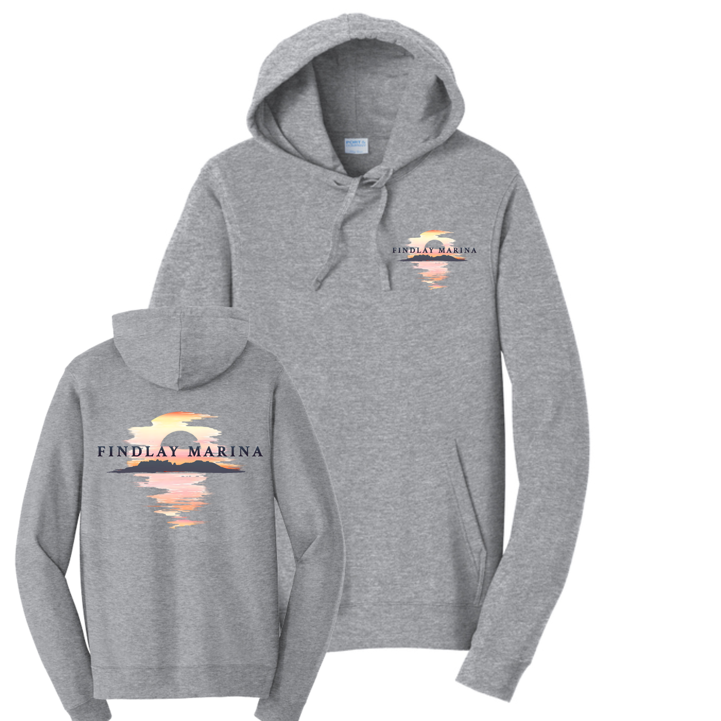 Findlay Marina Hooded Sweatshirt Front/Back