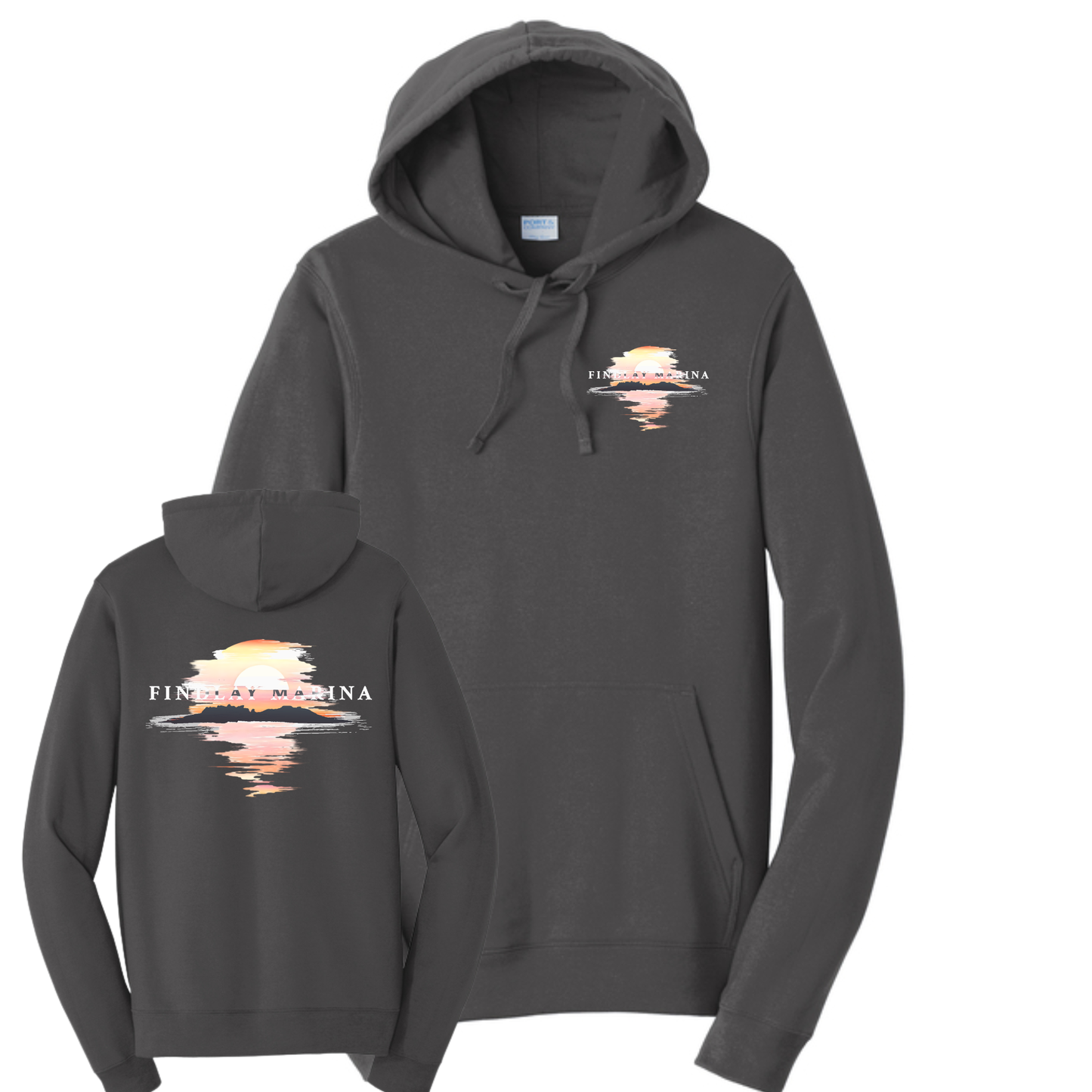 Findlay Marina Hooded Sweatshirt Front/Back