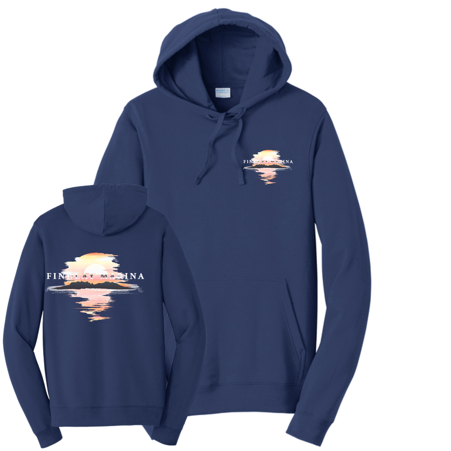 Findlay Marina Hooded Sweatshirt Front/Back