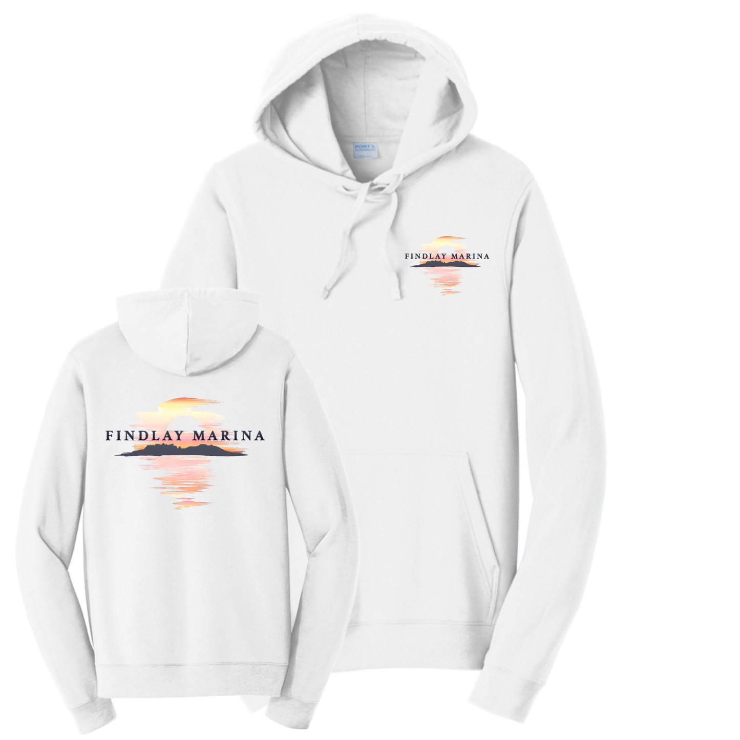 Findlay Marina Hooded Sweatshirt Front/Back