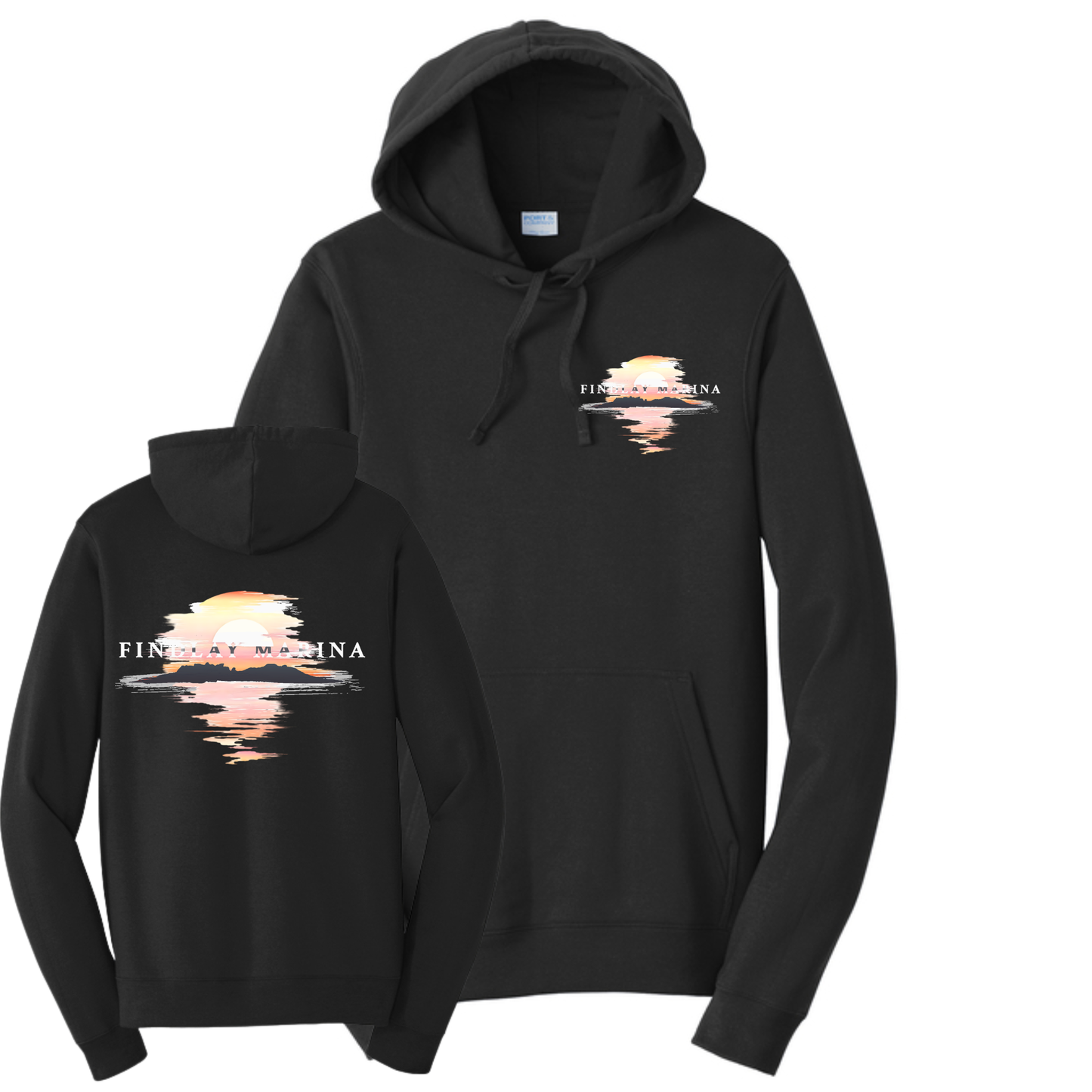 Findlay Marina Hooded Sweatshirt Front/Back