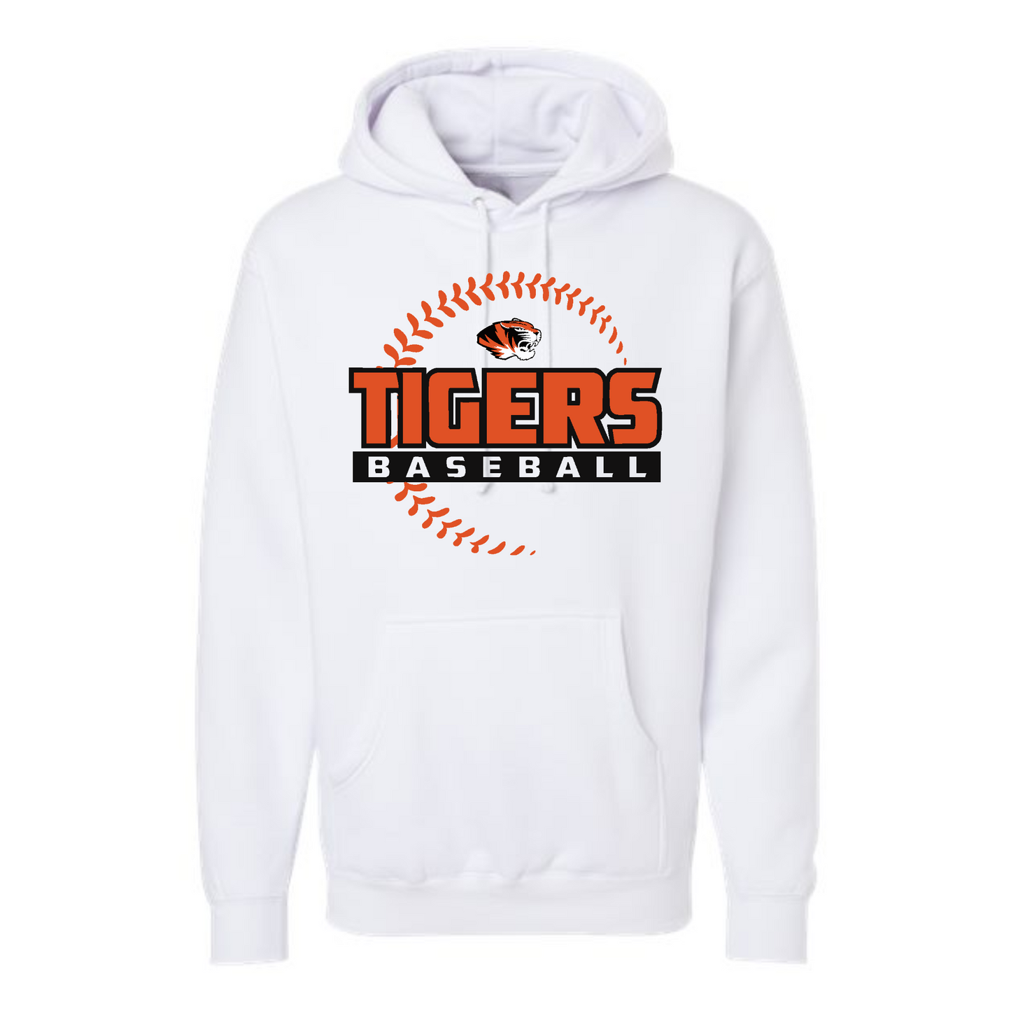 Tigers Baseball Hooded Sweatshirt