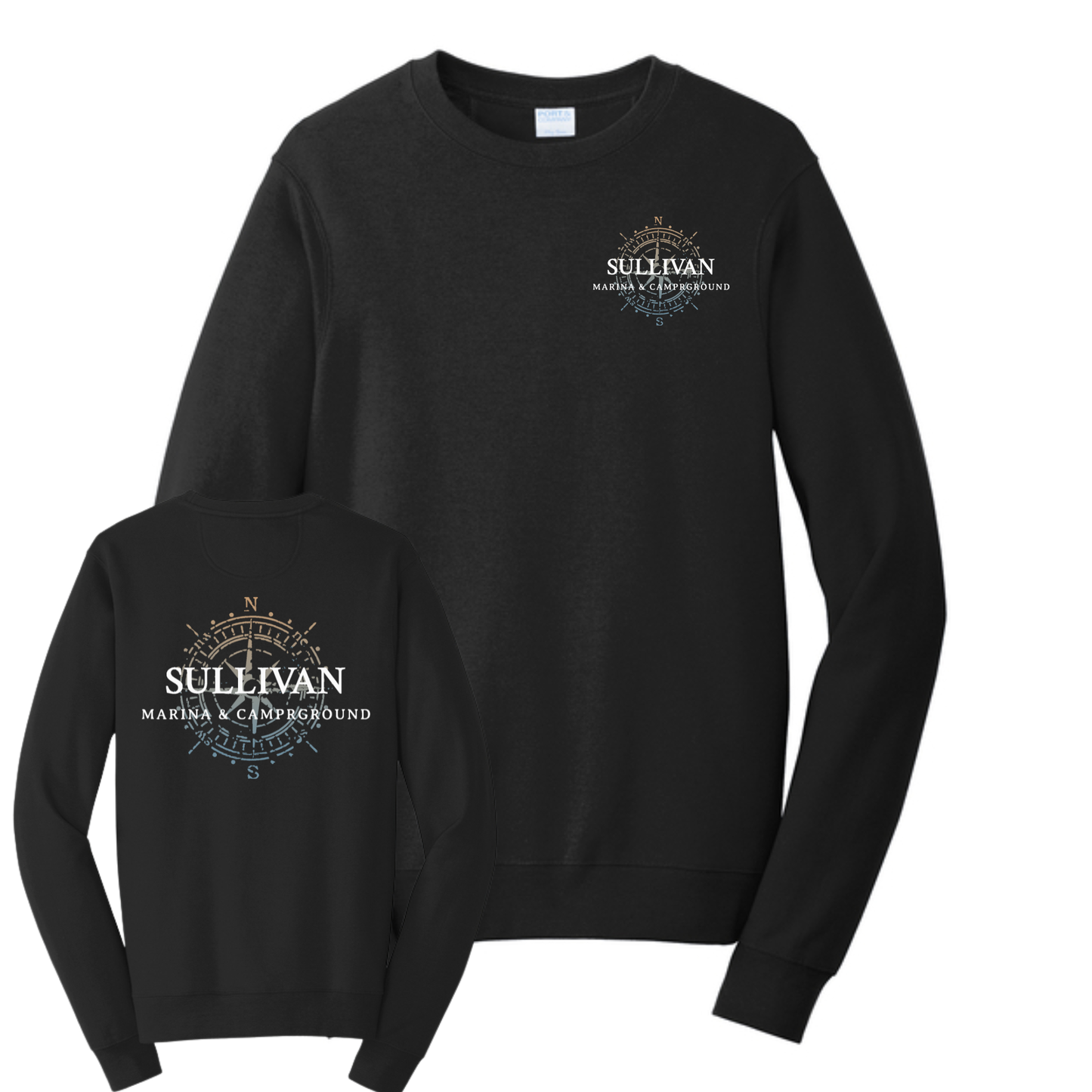 Sullivan Crewneck Sweatshirt Front/Back