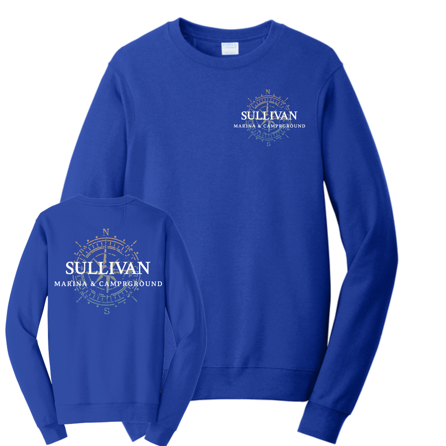 Sullivan Crewneck Sweatshirt Front/Back