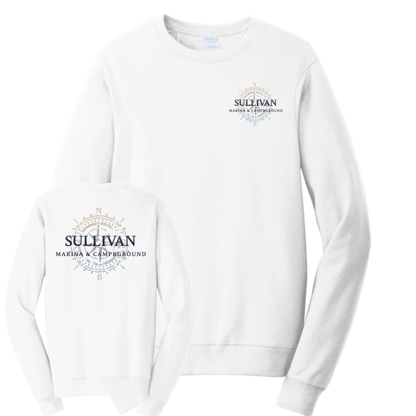 Sullivan Crewneck Sweatshirt Front/Back