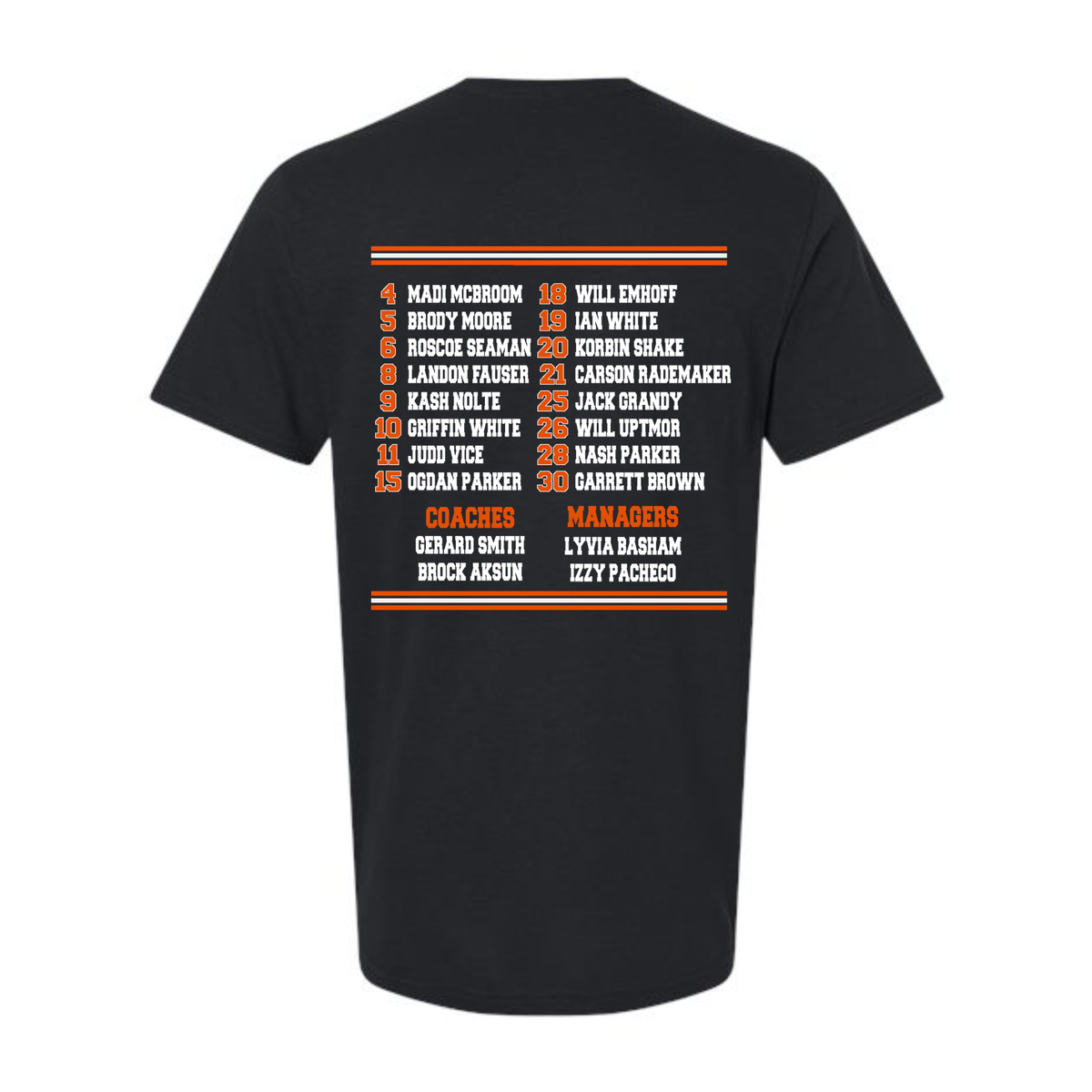 2026 Illini Bluffs/Farmington Regional Champions Tee