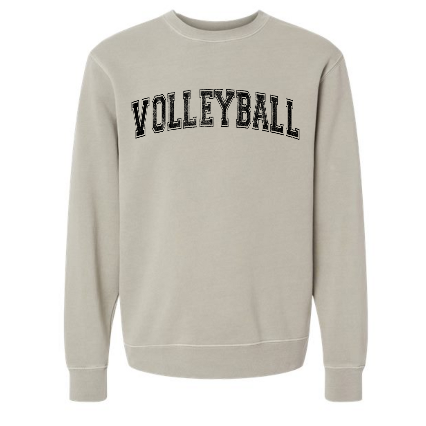 Volleyball Varsity Letter Vintage Crewneck