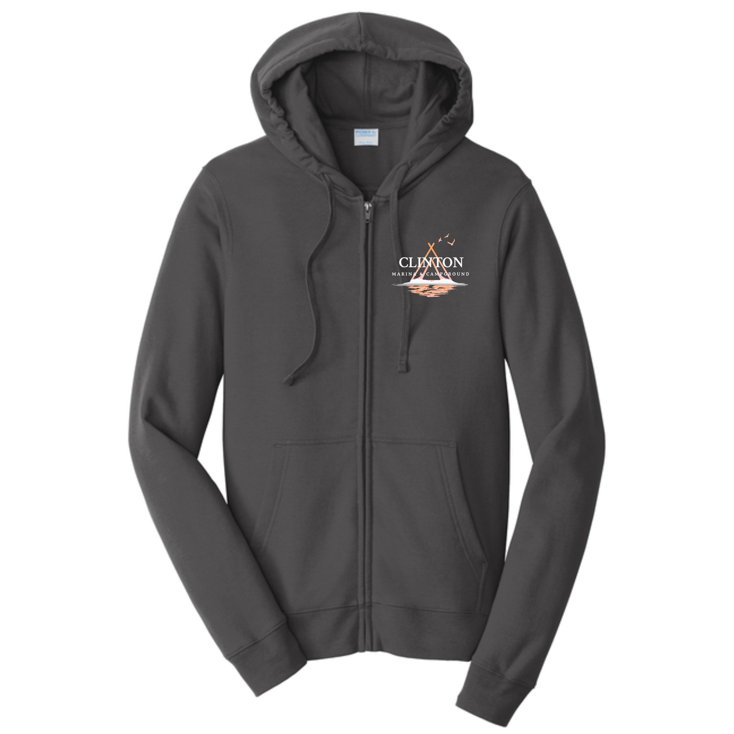 Clinton Marina & Campground Full-Zip Sweatshirt
