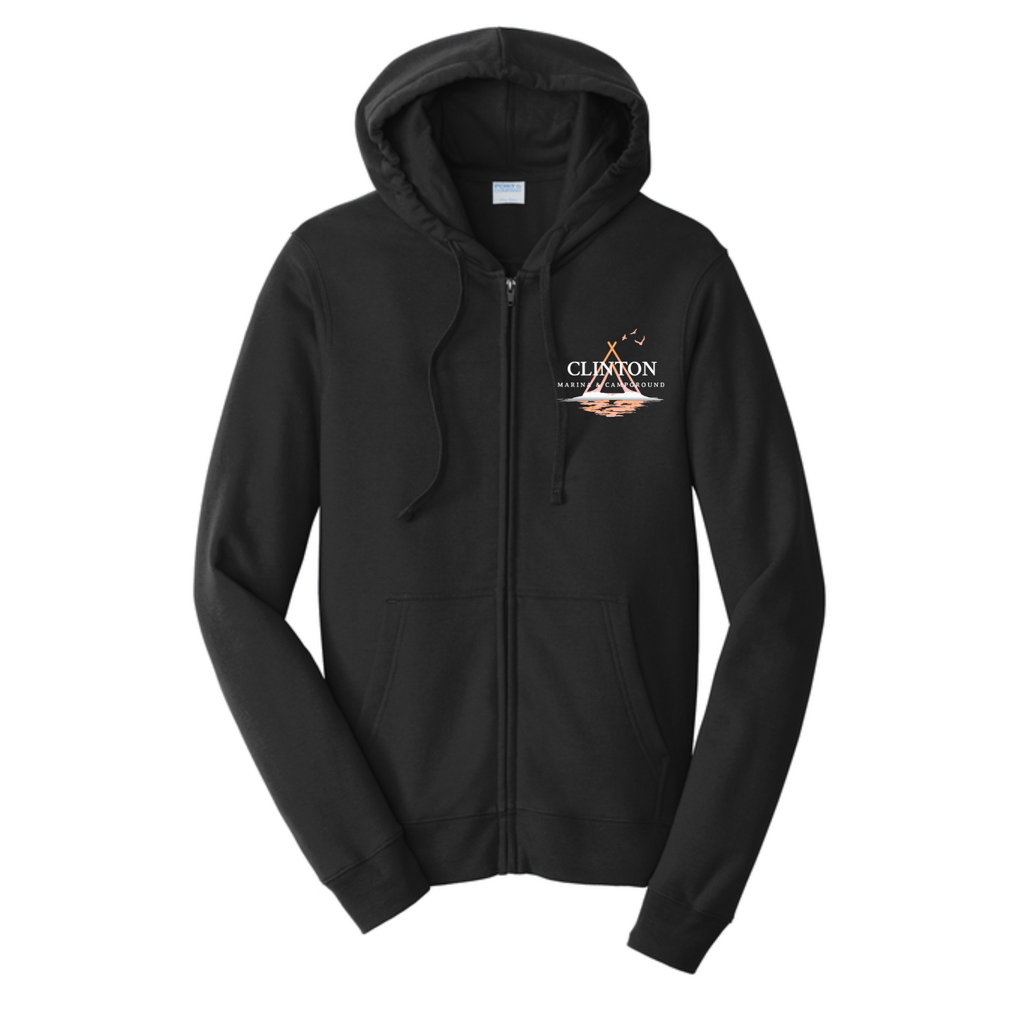Clinton Marina & Campground Full-Zip Sweatshirt