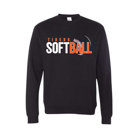 IBMS Softball 2026 Seams Crewneck Sweatshirt