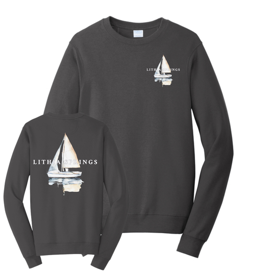 Lithia Springs Crewneck Sweatshirt Front/Back
