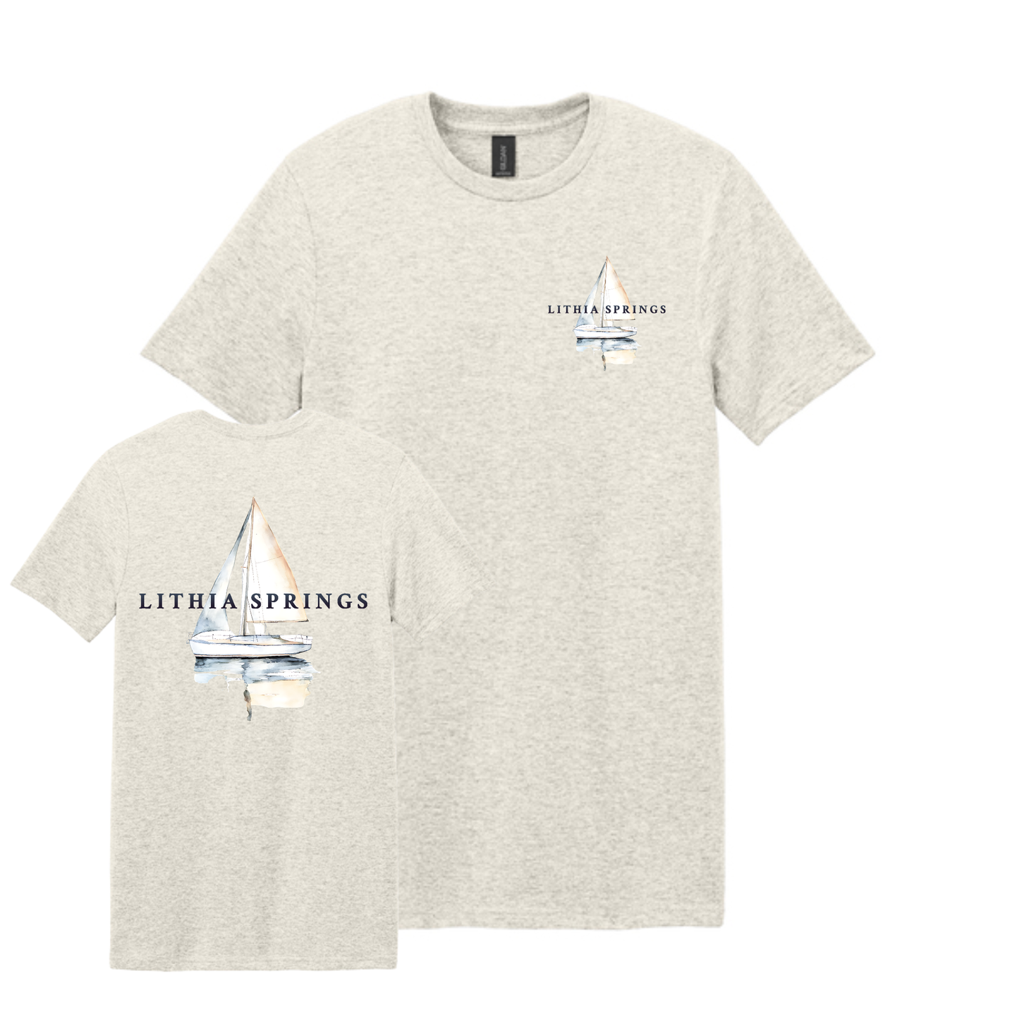 Lithia Springs Tee Front/Back