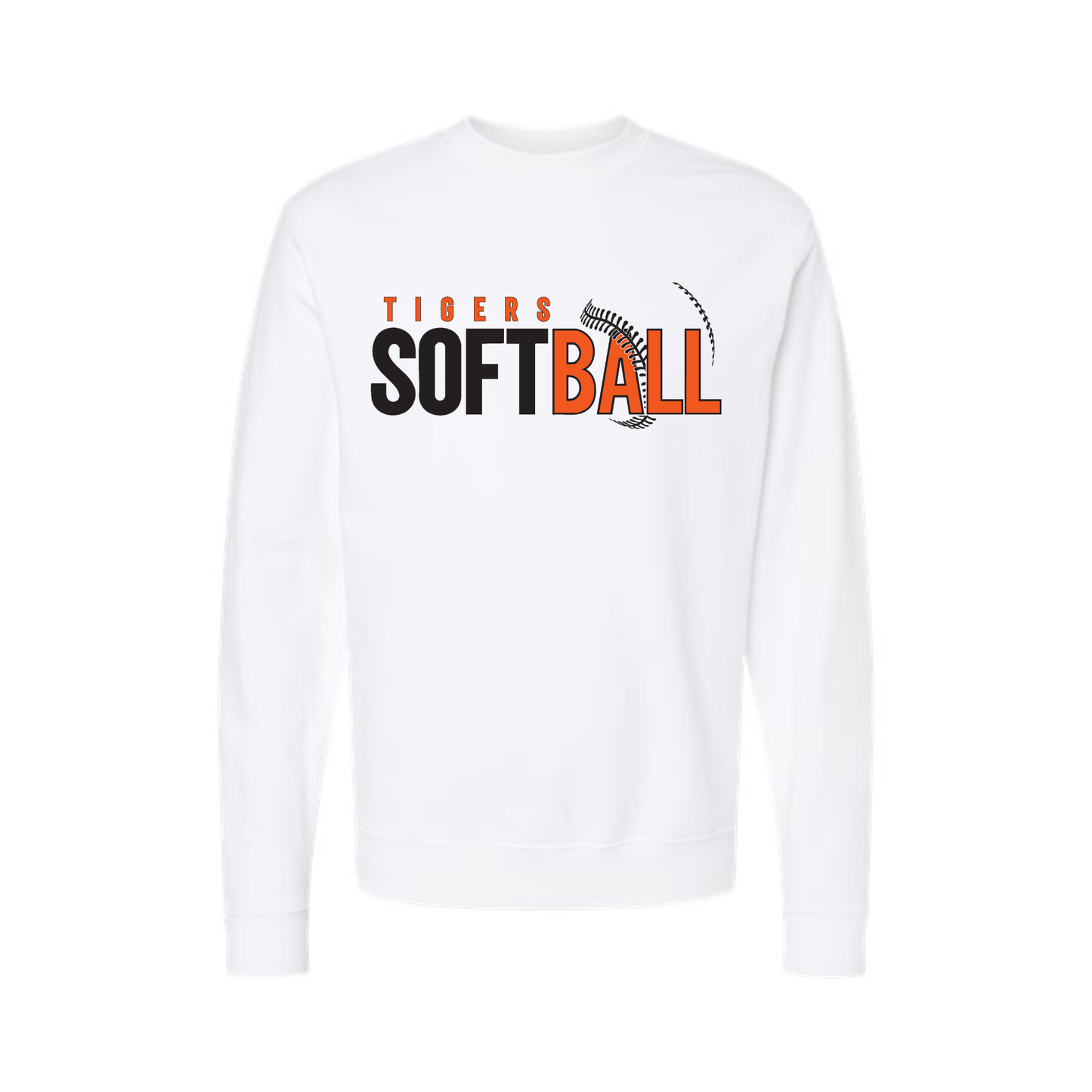 IBMS Softball 2026 Seams Crewneck Sweatshirt