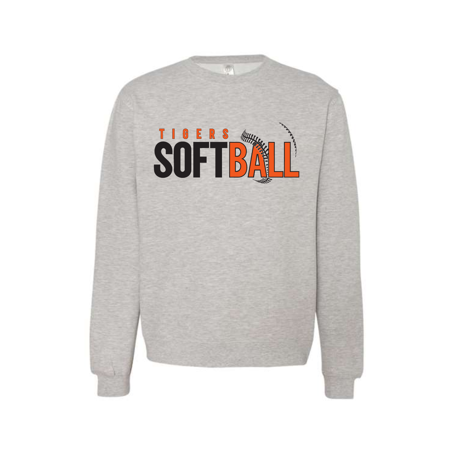 IBMS Softball 2026 Seams Crewneck Sweatshirt