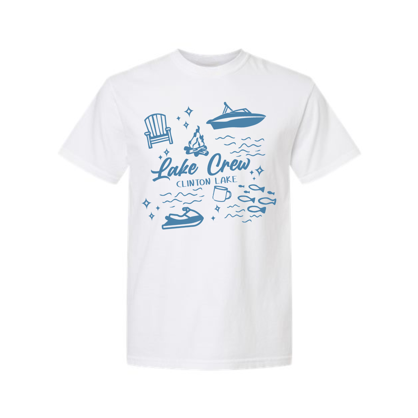 Lake Crew Clinton Lake Tee