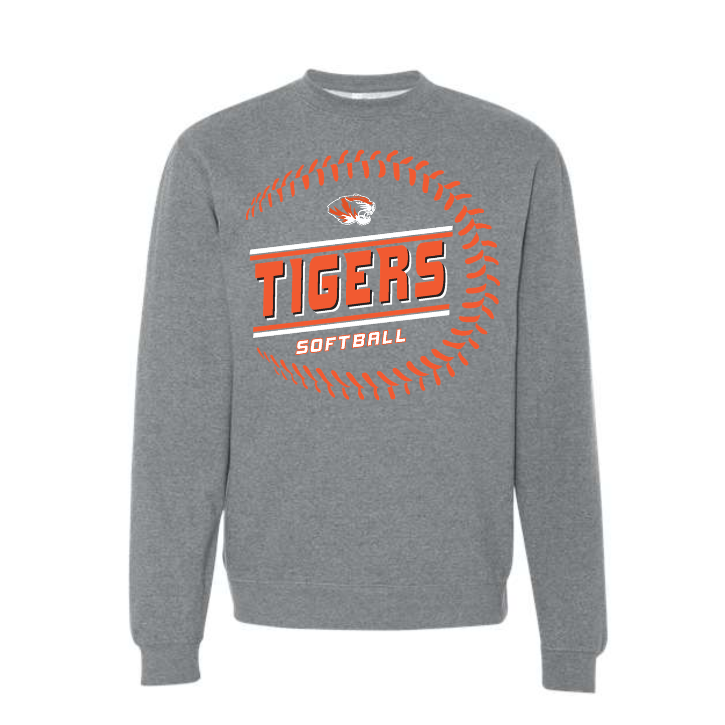 IBHS Softball Laces Crewneck Sweatshirt
