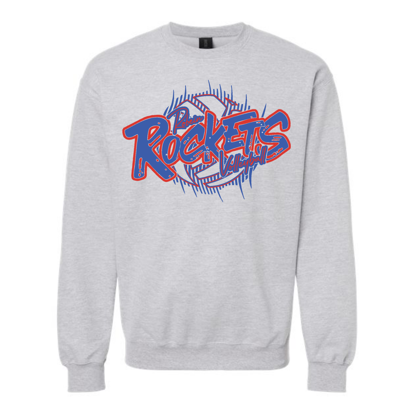Rockets Robein Volleyball Crewneck
