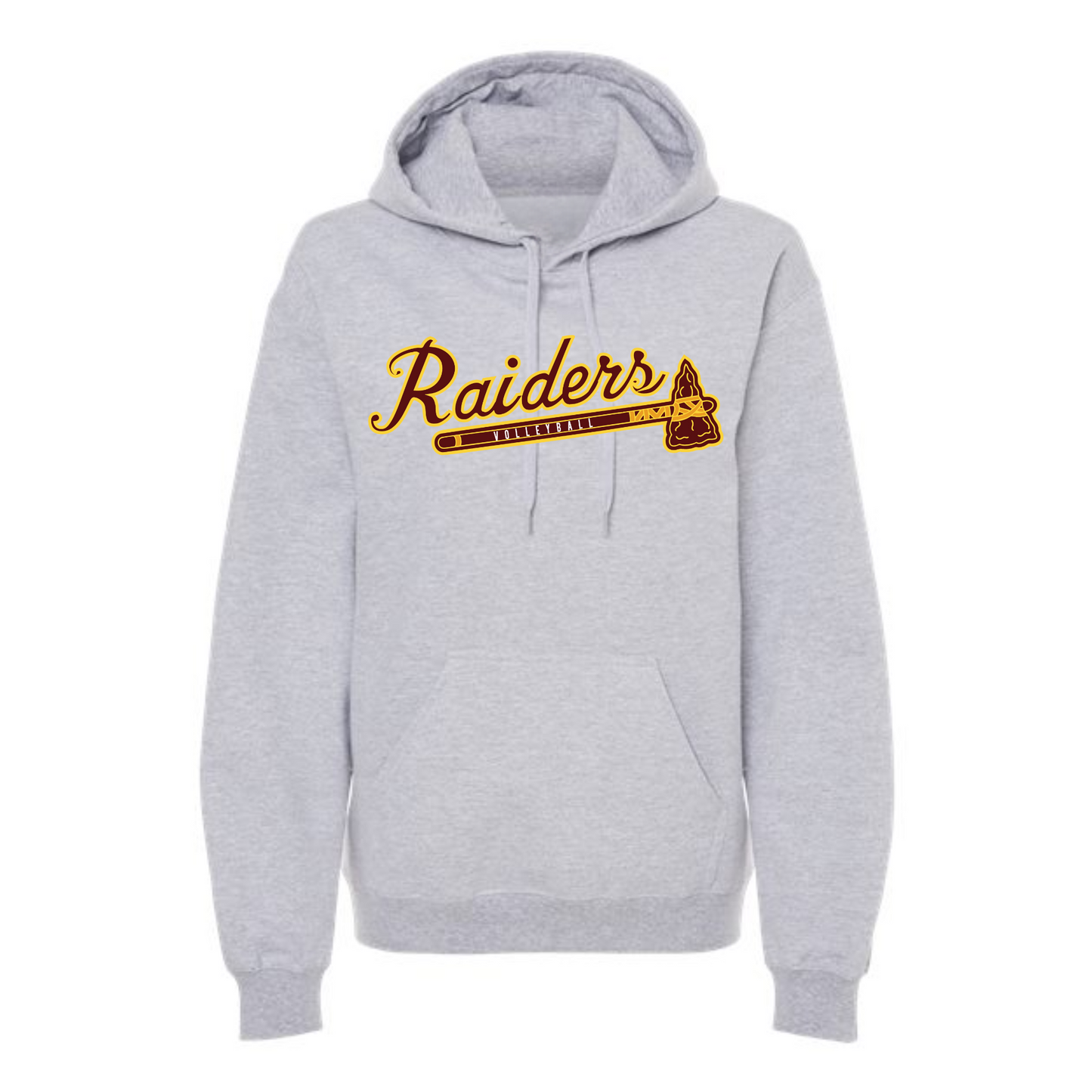 Raiders Volleyball Tomahawk Hooded Sweatshirt