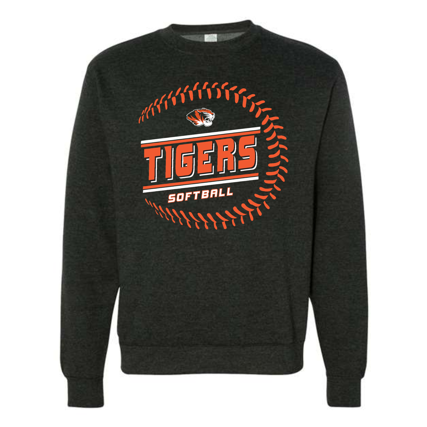 IBHS Softball Laces Crewneck Sweatshirt