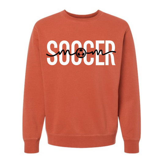 Soccer Mom Vintage Crewneck Sweatshirt