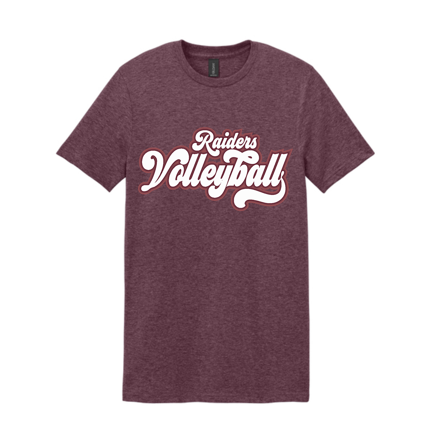 Raider Volleyball Groovy Tee
