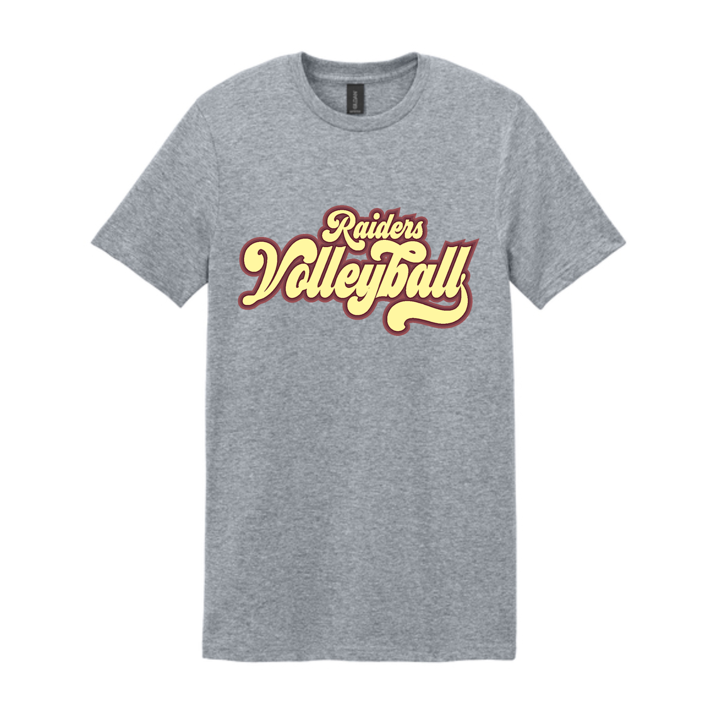 Raider Volleyball Groovy Tee