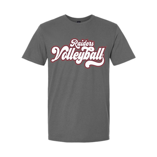 Raider Volleyball Groovy Tee