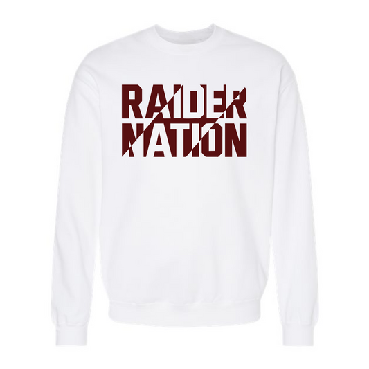 Raider Nation Classic Crewneck Sweatshirt