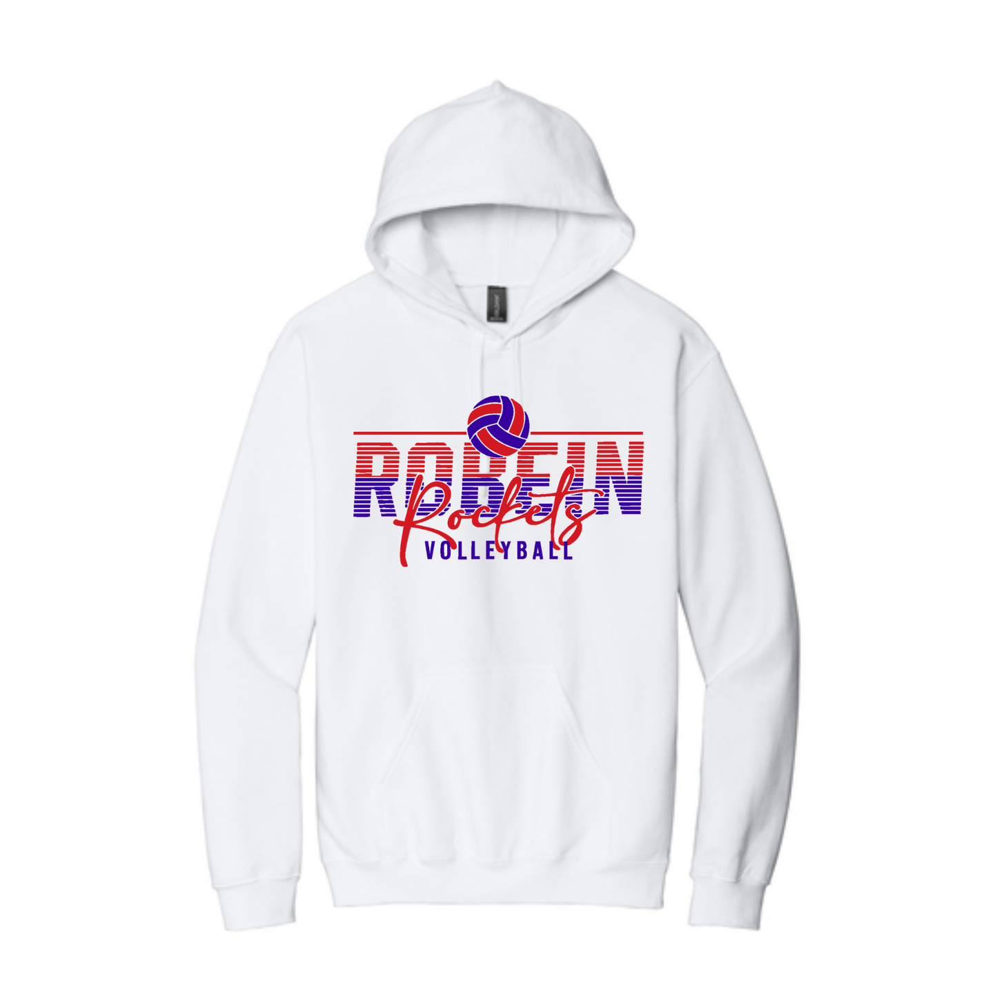 Robein Striped Rockets Hooded Sweatshirt