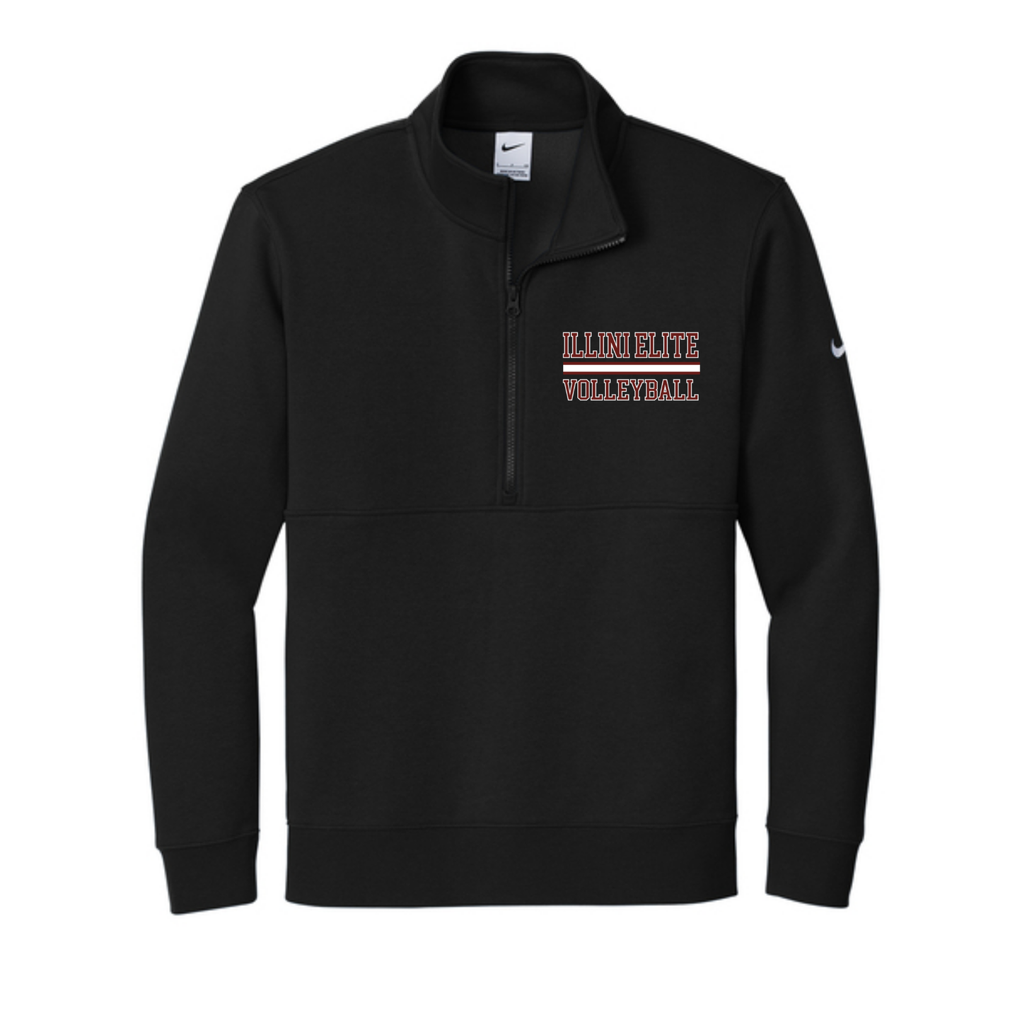 Nike Club Fleece Illini Elite 1/2 Zip