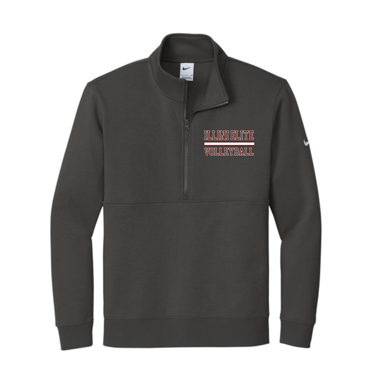 Nike Club Fleece Illini Elite 1/2 Zip