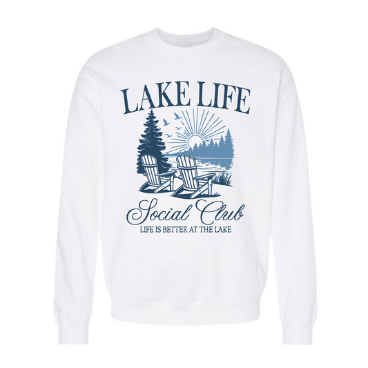 Lake Life Social Club Crewneck Sweatshirt