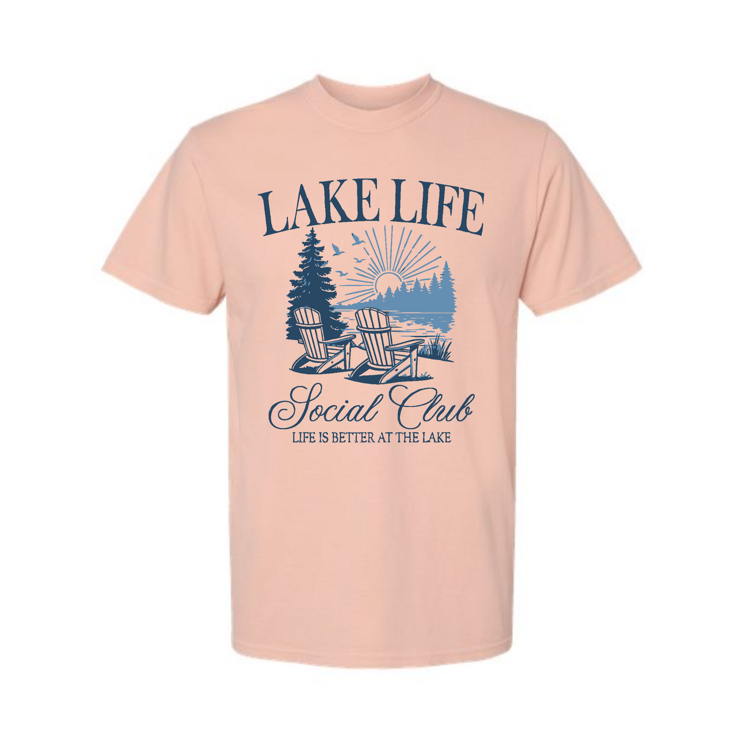Lake Life Social Club Tee