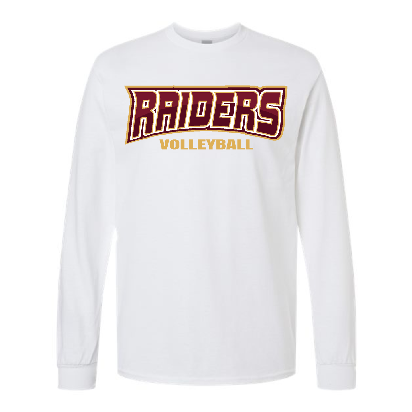 Raiders Volleyball Long Sleeve Tee