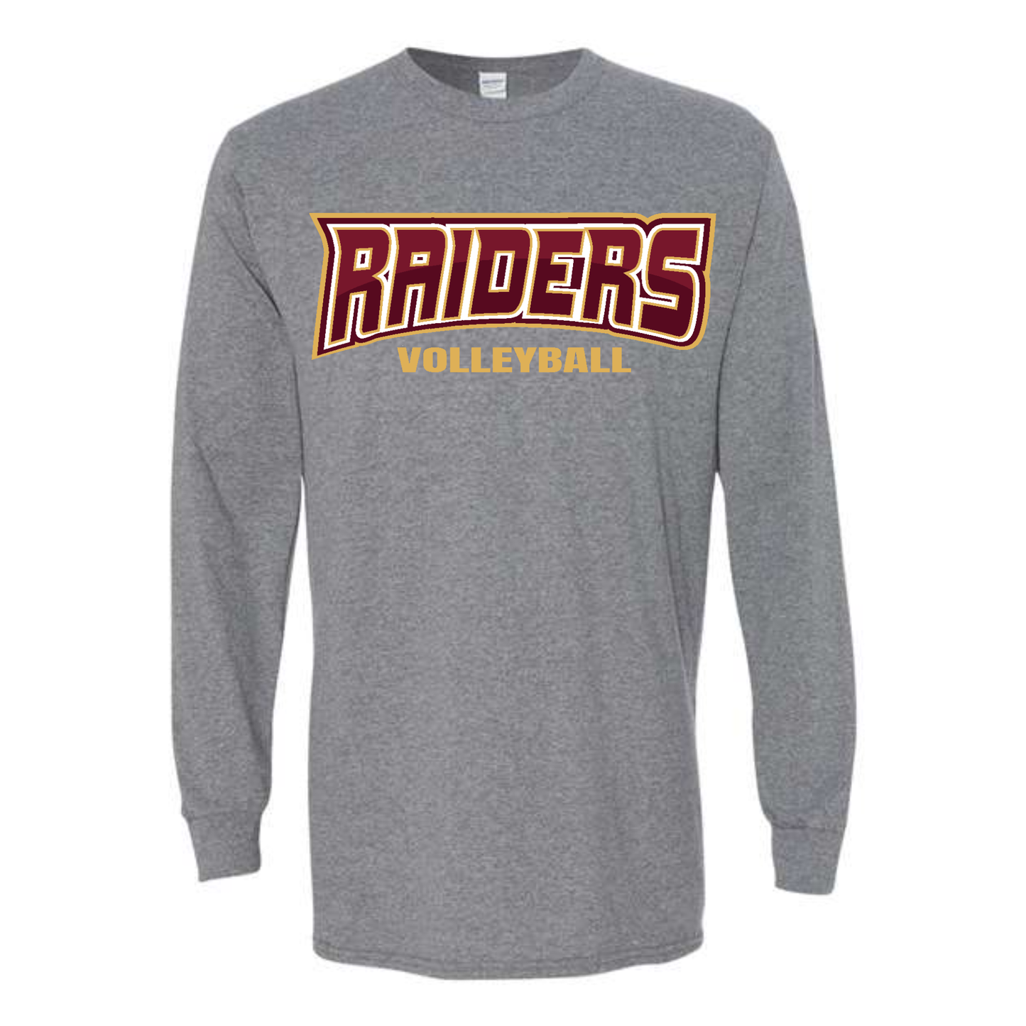 Raiders Volleyball Long Sleeve Tee